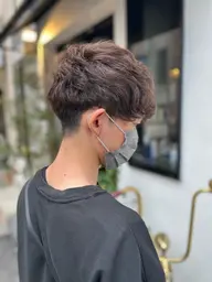 メンズカット＋クイックトリートメント☆1分でかっこよくなるセットの仕方も伝授します！