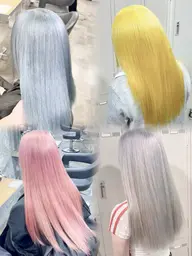 【期間限定💕ミニモSALE】ブロンド、ホワイト系にしたい方はこちら ケアブリーチ2回＋カラー