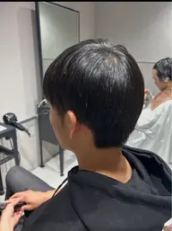 【ピンピンにならず自然なストレート☁️】カット＋ナチュラル縮毛矯正 ¥14,000→¥9000