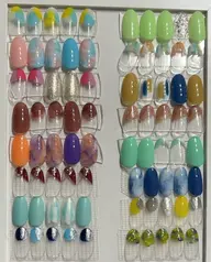 ジェルネイル☆サンプルから選べる☆シンプルアート【オフ無し限定】3300円