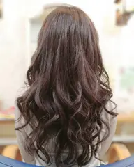 【ロングLL】ワンカラー全体染め+ブロー