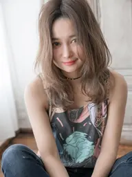 ◼️ 【人気No.1】『上品ハイライト』🟡『ハイライト+オンカラー+3stepトリートメント』✔️職場やバイト⭕️