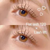 💎エクパ💎LEDフラットラッシュ100本+まつげパーマ👀🤍