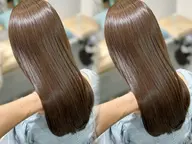 【🍀4月ご新規様期間限定🍀】似合わせカット➕サラツヤ縮毛矯正✨36%OFF❗️（ボブ/ミディアム/レイヤー）