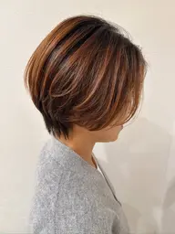 カット＋白髪リタッチカラー(2cm以内)＋マスクトリートメント