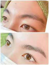 似合わせラッシュリフト(マツパ上のみ)➕眉毛Wax脱毛✨✨