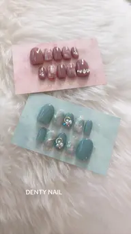 ネイルチップ【ワンカラー】14日前後みて下さい！