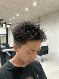 2回目以降の方はこちら▷▶▷メンズカット+シャンプー+ヘアセット【¥5000】