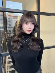 【お得で人気🌙*ﾟ】艶カラー ＋プル艶トリートメント