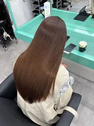 【髪質改善×縮毛矯正🌟】美髪ストレート＋カット＋艶TR