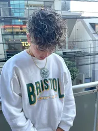 【メンズ新規様/再来◎】メンズカット＋スパイラルパーマ/ツイストパーマ/波巻パーマ　[原宿/渋谷]