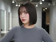 【ぱっつり✨】似合わせボブカット