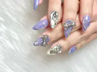 【ジェル◆オフ込み】大人気🦋選べるワンホンネイル🦋