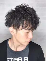 ［男性限定♪］メンズカット＋頭皮ケア炭酸スパ