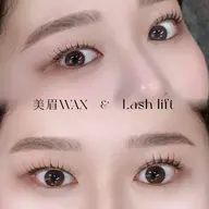 マツパorパリジェンヌ+眉毛wax