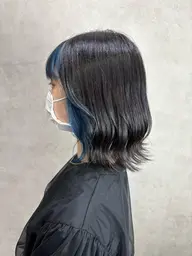 【🫧インナーorフェイスフレーミングしたい方へ🫧】🦋ケアブリーチ+全体カラー+ ダメージ補修トリートメント