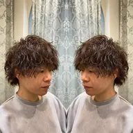 メンズ人気クーポン今だけメンズパーマ😊ツイストスパイラルや波巻き、フェザーパーマ、サーフカールなんでもOKです🔥