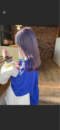 ブリーチカラー+水素ケア