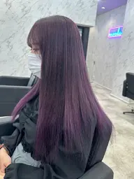 🌵ブリーチリタッチ＋カラー（ダブルカラー）