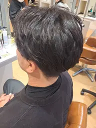 メンズパーマ+カット+トリートメント
