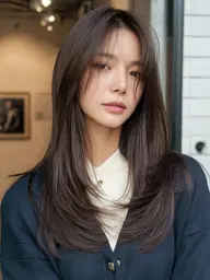 【ブリーチなしダブルカラーならこれ！】レイヤーカット＋ブリーチなしダブルカラー＋トリートメント