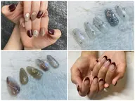 初回オフ無料【ハンド🤲🏻オフィスネイル】シンプル定額デザイン ¥6050→5500