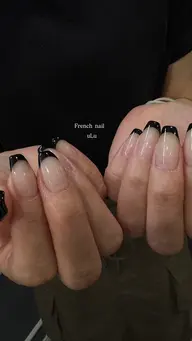 【オフなし】ベースカラーなしフレンチネイル