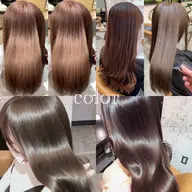 4月🈹🤍先着2名限定🤍カット+アディクシー×髪質改善アンジーカラー+髪質改善7ステップTR+5分スパ