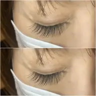 マツエク100本✨フラットラッシュ使用🌷束感仕上げ👀モデル様価格🧸