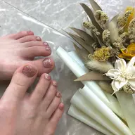 【オフあり】フットネイル👣ワンカラー