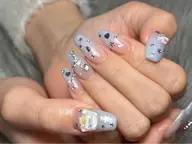 自爪持ち込みデザイン🎀ワンホン/韓国/トレンド/つけ放題