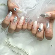 🎀オープン価格!! 10本長さ出し (チップ) 10本アートし放題🫧