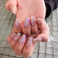 『ジェル10本アート』オフ、ドライケア、アート10本(3D、ペイント、シール、ストーン、ホロ、ミラー)パーツ別途料金あり