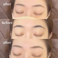 OPEN記念☆-レディース眉毛Wax+間引き+メイク仕上げ<眉の左右差改善>¥5000