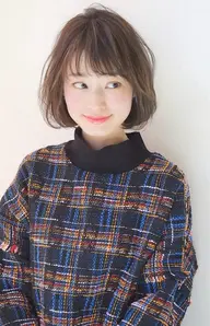 カット+前髪縮毛矯正