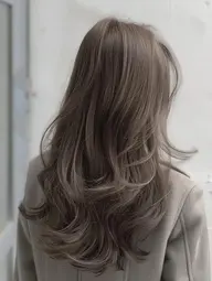 【💎圧倒的透明感💎】赤身消しくすみカラー＋顔周りカット￥4400