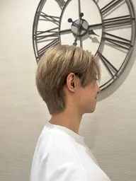 メンズカット+イルミナカラー