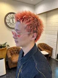 カット＋ブリーチ＆ダブルカラー＋ナノトリートメント