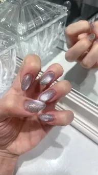 【ハンド】✨キラキラマグネットネイル✨フィルインオフ込み✨
