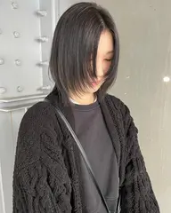 【髪質改善】カット+ケアカラー+髪質改善トリートメント¥21000→¥18700