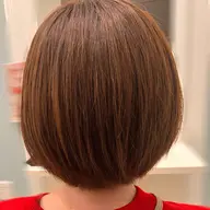 🤍オイルケア付き明るい白髪染めモデル🤍鎖骨までの長さ💫アイロン仕上げ練習させていただきます🙌ブリーチ🙅‍♀️