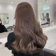 🪞ミニモ限定🪞明るめでも上品で大人っぽ🤍ブリーチなしダブルカラー＋さら艶🤍髪質改善トリートメント🪞