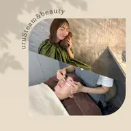 【平日限定】足ツボ5分付き👣よもぎ蒸し50分+ 《美容液コーティング付き》似合わせウルラッシュリフト