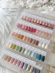🍓【オフなし】one color / gradation (clear base)
