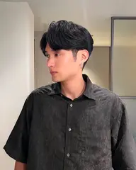 【ニュアンスパーマ+メンズカット】カルマパーマ/シャドウパーマ