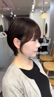 ✨似合わせカット✨ショート・ショートボブ限定【18​〜​50代限定】　ぱつっとボブNG×