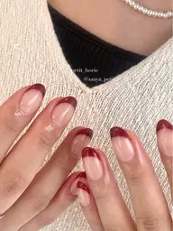 【オフあり】フレンチネイル♡(ベースカラーあり)