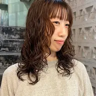 【スタイリング簡単◎】似合わせカット+パーマ
