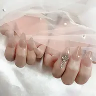 オフ無し🩵長さだし10本+ワンカラーパーツ2個💎✨