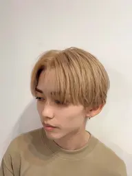 ✨人気Ｎｏ.1メニュー✨『３回目まで使えるクーポン』透明感抜群🫧ダブルカラー＋モテ髪メンズカット＋補修トリートメント